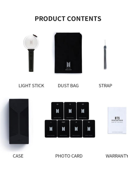 Army Bomb Official Lighstick + 7 Photo Cards
