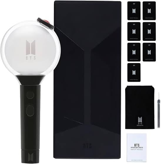 Army Bomb Official Lighstick + 7 Photo Cards