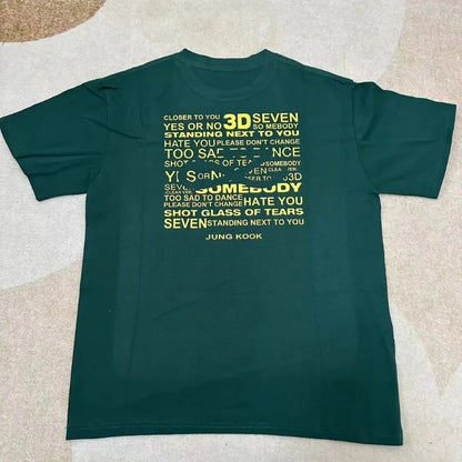 Jungkook GOLDEN T-shirts