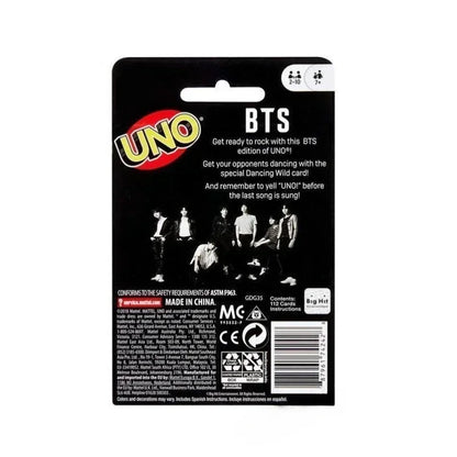 BTS Uno Card Set