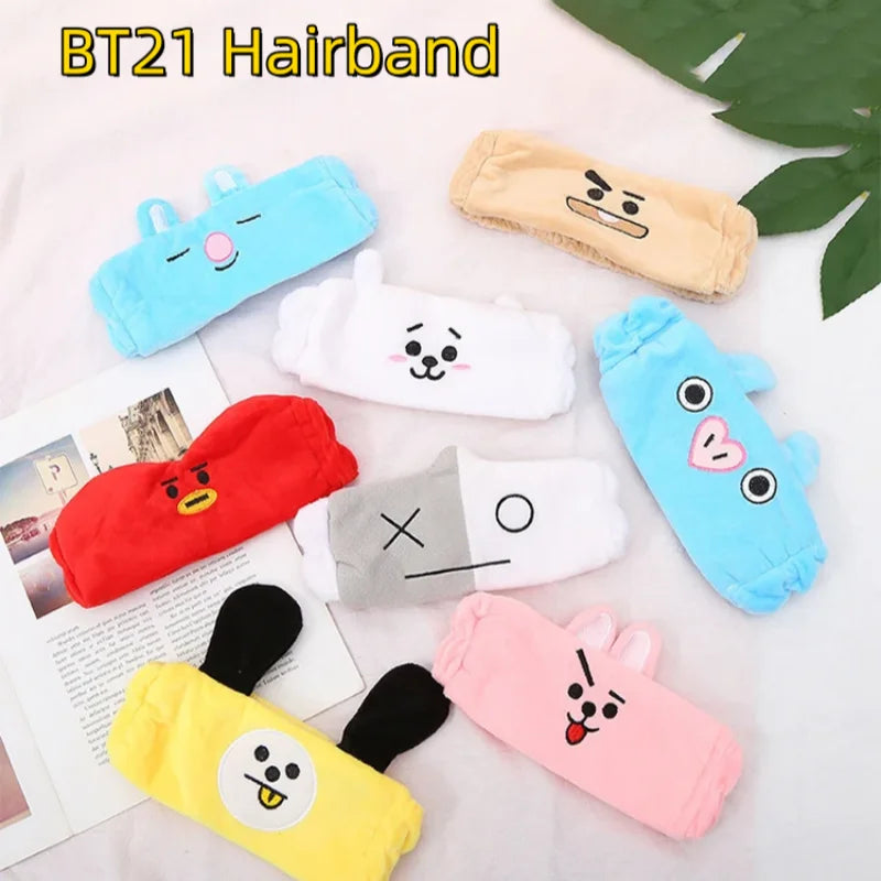 BT21 Head-Band Face Wash