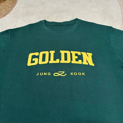 Jungkook GOLDEN T-shirts