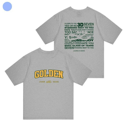 Jungkook GOLDEN T-shirts