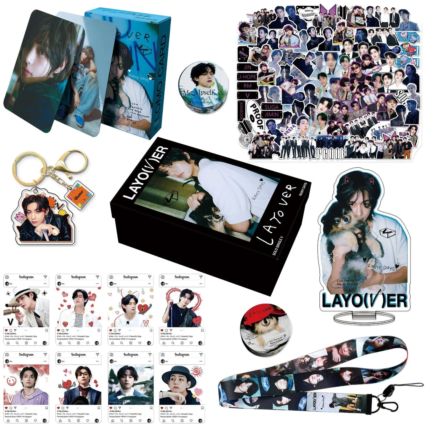 Taehyung Layover Merchandise Box