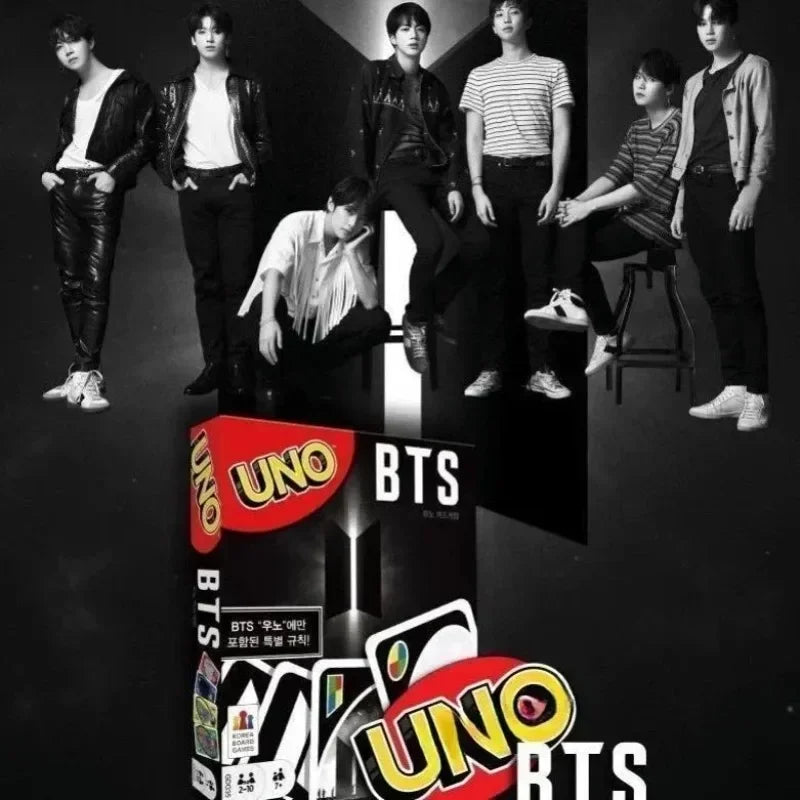 BTS Uno Card Set