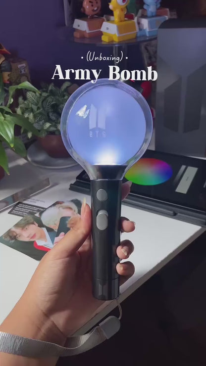 Army Bomb Official Lighstick + 7 Photo Cards